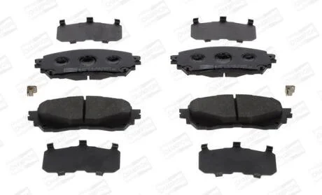 Колодки гальмівні дискові передні Mazda 6 (13-) CHAMPION 573444CH