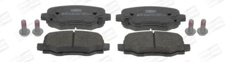 Колодки гальмівні дискові задні Fiat 500X (14-)/ Jeep Renegade (14-), Compass (20-) CHAMPION 573693CH