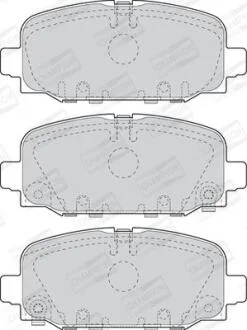 Колодки гальмівні дискові CHAMPION 573824CH