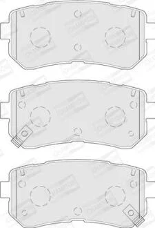 Колодки гальмівні дискові CHAMPION 573830CH