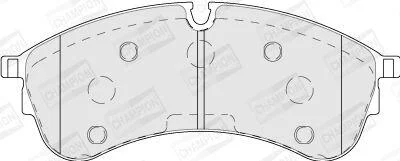 Колодки гальмівні дискові CHAMPION 573844CH