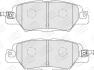 Колодки тормозные дисковые задние Mazda CX-5 (14-) CHAMPION 573858CH (фото 1)