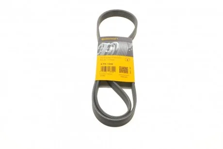 Ремінь генератора поліклиновий CONTINENTAL Contitech 6PK1240