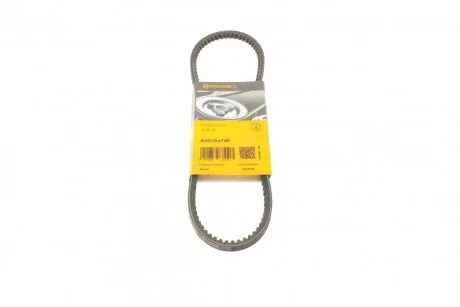 Ремінь генератора клиновий CONTINENTAL Contitech AVX10X740