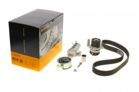 Водяний насос + комплект ременя ГРМ PASSAT (3B2) 1.9 TDI 02/00-11/00 Contitech CT1028WP7 (фото 1)