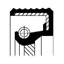 Сальник 95X112X12,5 CORTECO 20019853B