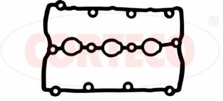 Прокладка клапанної кришки VAG 3.0 V6 ASN/AVK/BBJ (2) CORTECO 440490P