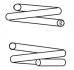 Пружина підвіски передня (кратно 2) SEAT Leon, Toledo II/VW Golf IV (97-06) CS Germany 14950707 (фото 1)