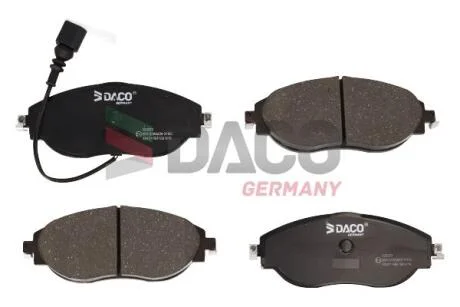 Колодки гальмівні дискові пер. DACO DACO Germany 320223