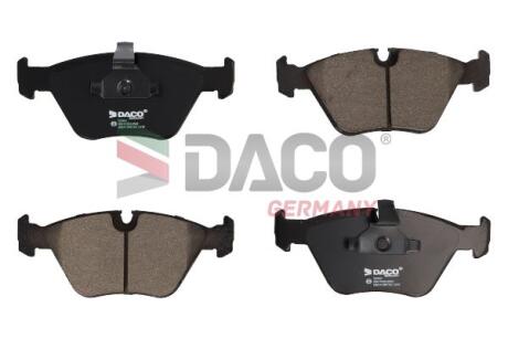 Колодки гальмівні дискові пер. DACO DACO Germany 320301