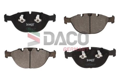 Колодки гальмівні дискові пер. DACO DACO Germany 320312