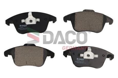 Колодки гальмівні дискові пер. DACO DACO Germany 320630