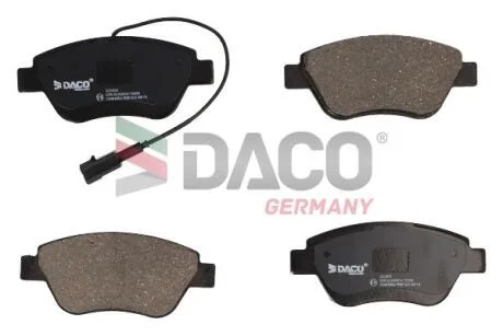 Колодки гальмівні дискові пер. DACO DACO Germany 320903