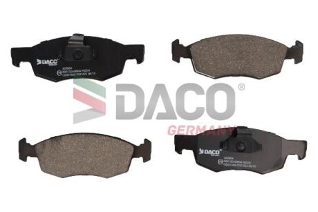 Колодки гальмівні дискові пер. DACO DACO Germany 320904
