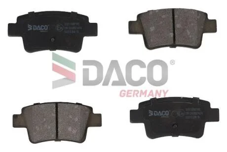 Колодки гальмівні дискові зад. DACO DACO Germany 320910