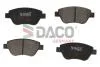 Колодки гальмівні дискові пер. DACO DACO Germany 320924 (фото 1)