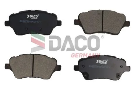 Колодки гальмівні дискові пер. DACO DACO Germany 321002