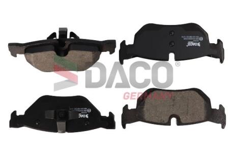 Колодки гальмівні дискові зад. DACO DACO Germany 321526