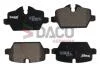 Колодки гальмівні дискові зад. DACO DACO Germany 321530 (фото 1)