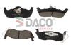 Колодки гальмівні дискові зад. DACO DACO Germany 321606 (фото 1)