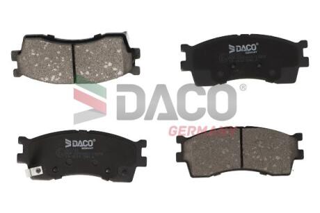 Колодки гальмівні дискові пер. DACO DACO Germany 321722