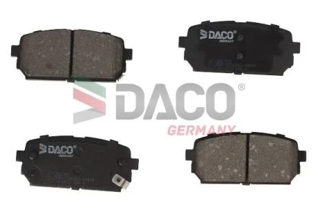 Колодки гальмівні дискові зад. DACO DACO Germany 321723
