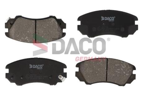 Колодки гальмівні дискові пер. DACO DACO Germany 321728