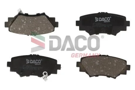 Колодки гальмівні дискові зад. DACO DACO Germany 322241