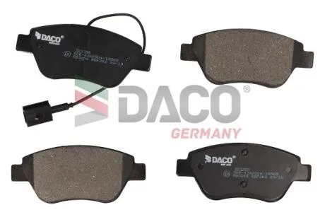 Колодки гальмівні дискові пер. DACO DACO Germany 322380