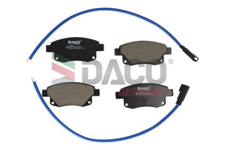Колодки гальмівні дискові зад. DACO DACO Germany 322563
