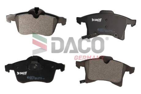 Колодки гальмівні дискові пер. DACO DACO Germany 322703