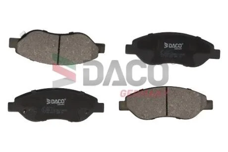 Колодки гальмівні дискові пер. DACO DACO Germany 322711
