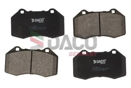 Колодки гальмівні дискові пер. DACO DACO Germany 323001
