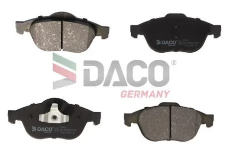 Колодки гальмівні дискові пер. DACO DACO Germany 323035