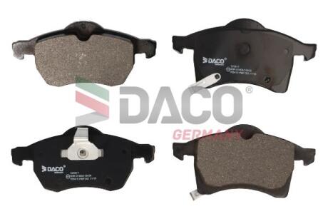 Колодки гальмівні дискові пер. DACO DACO Germany 323617