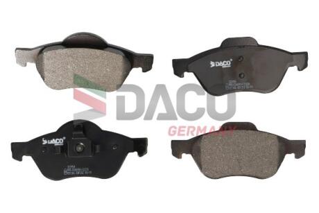 Колодки гальмівні дискові пер. DACO DACO Germany 323954