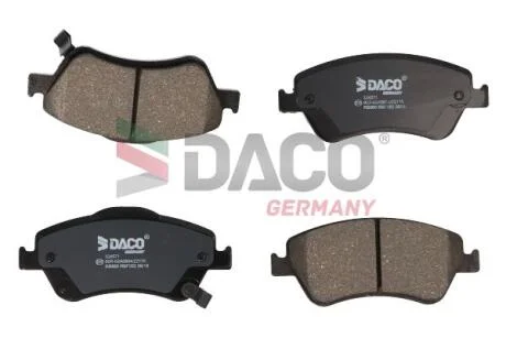 Колодки гальмівні дискові пер. DACO DACO Germany 324571