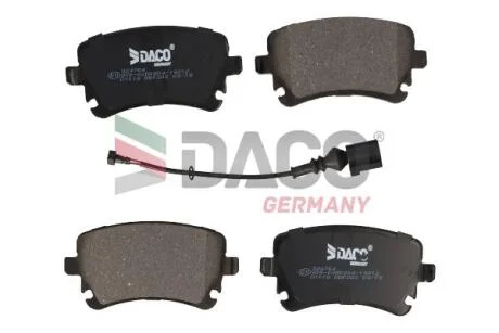 Колодки гальмівні дискові зад. DACO DACO Germany 324764