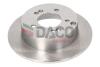 Диск гальмівний зад. DACO DACO Germany 601716 (фото 1)