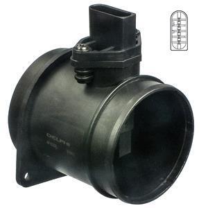 Витратомір повітря AUDI/VW A3/TT/Golf/Passat/Phaeton/Touareg/Transporter "01-10 Delphi AF1025712B1