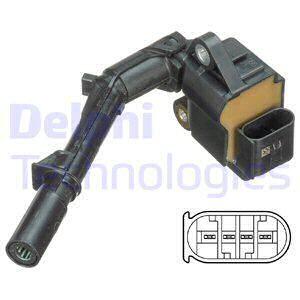 Котушка запалювання Delphi GN10690-12B1
