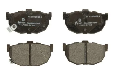 Колодки гальмівні дискові Delphi LP1073