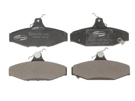 Гальмівні колодки дискові SSANGYONG/DAEWOO Korando/Musso "R "93-06 Delphi LP1420
