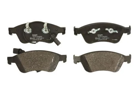 A_Гальмівні колодки дискові AUDI/VW A8 Quattro/Phaeton "F "03>> Delphi LP2072