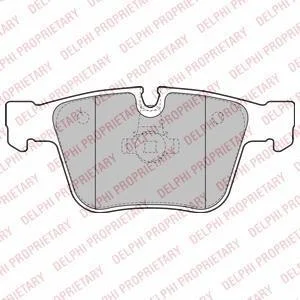 A_Гальмівні колодки дискові MERCEDES S(W220)/CL(C216) "R "01>> Delphi LP2115