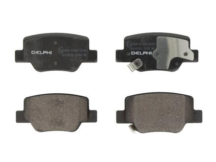 A_Гальмівні колодки дискові TOYOTA Verso "R "09>> Delphi LP2193