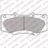 Гальмівні колодки дискові TOYOTA Hilux/Fortuner "F "07>> Delphi LP2244 (фото 1)