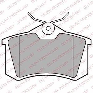 Колодки гальмівні дискові Delphi LP2254