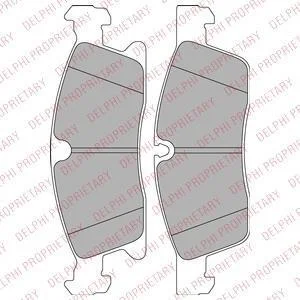 Колодки гальмівні дискові Delphi LP2298