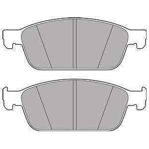 Колодки гальмівні дискові Delphi LP2495